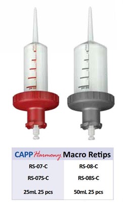 Наконечники для степперов 50,0 мл, CAPP Harmony, стерильные, CAPP RS-08S - фото 5582