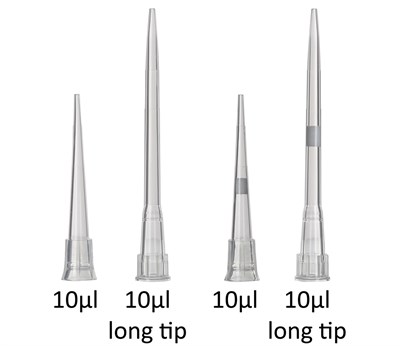 Наконечники с низким связыванием до 10 мкл, удлиненные, бесцветные, стерильные, в пакете, САРР WLB5030040C - фото 6278