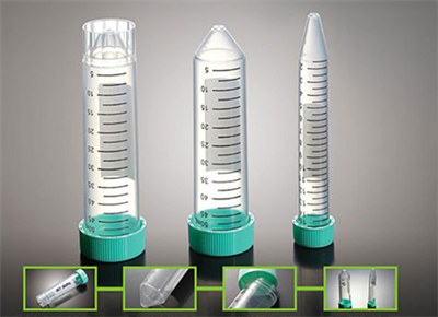 Пробирки центрифужные 15 мл, коническое дно, стерильные, с градуировкой и полем для надписи, до 20 000 g, крышка с уплотнительным кольцом, РP/PE, Jet Bio-Filtration (Китай) CFT922150