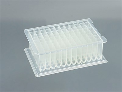 Планшет глубокий 96-луночный, квадратные лунки, U-образное дно, 2,2 мл, стерильный, индивидуальная упаковка,  Jet Bio-Filtration (Китай) DMP221096