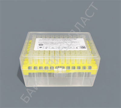 Штатив для наконечников 200 мкл, 96 гнезд, БайкалМедПласт, Россия 1901