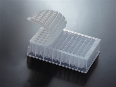 Мат силиконовый для глубоколуночных планшетов на 96 квадратных лунок, нестерильный, Jet Bio-Filtration (Китай) DMP020096