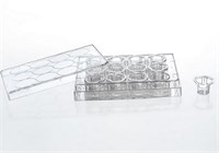 Вставки культуральные для 12-луночных планшетов, размер пор 0,4 мкм (поликарбонатная мембрана), стерильные, в планшете Jet Bio-Filtration (Китай) TCS001012