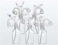 Система закрытая для асептического переноса двухпортовая, для 500 мл квадратных  бутылей, длина 60 см, внутренний диаметр 1/4