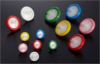 Фильтрующая насадка шприцевая 25 мм, PTFE, размер пор 0,45 мкм, стерильная, индивидуальная упаковка, Jet Bio-Filtration (Китай) PTF405025